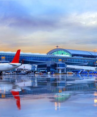 Airport in İzmir, Turkey ( Adnan Menderes Airport )